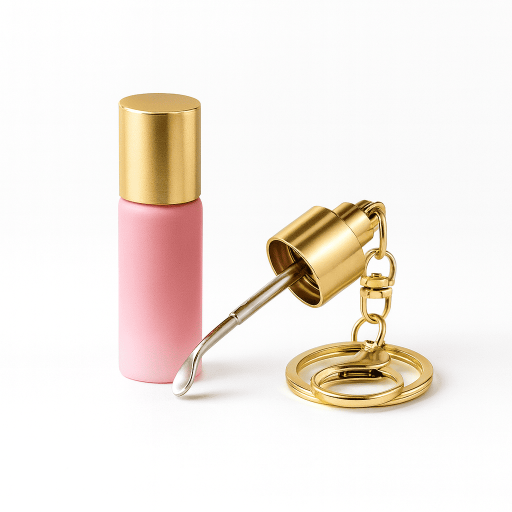 Teleskop-Loeffel_Anhaenger_Rose_mit_Gold_Details