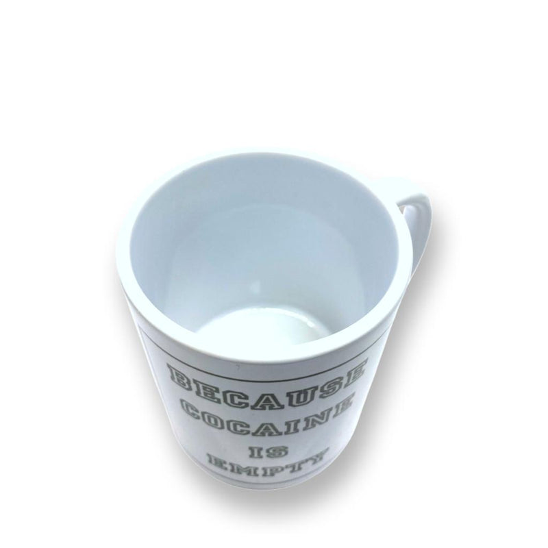 Cup/Mug/Mug “Because Cocaine is Empty” Fun Fun Cocaine Ceramic Coffee V1