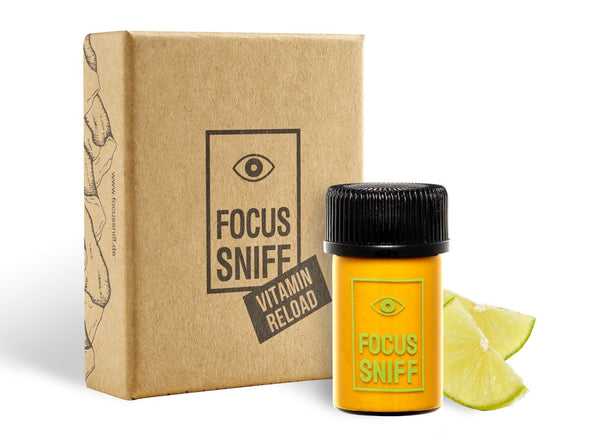 Focus Sniff - VITAMIN RELOAD EDITION - Vivez le moment éveillé et plein de concentration !