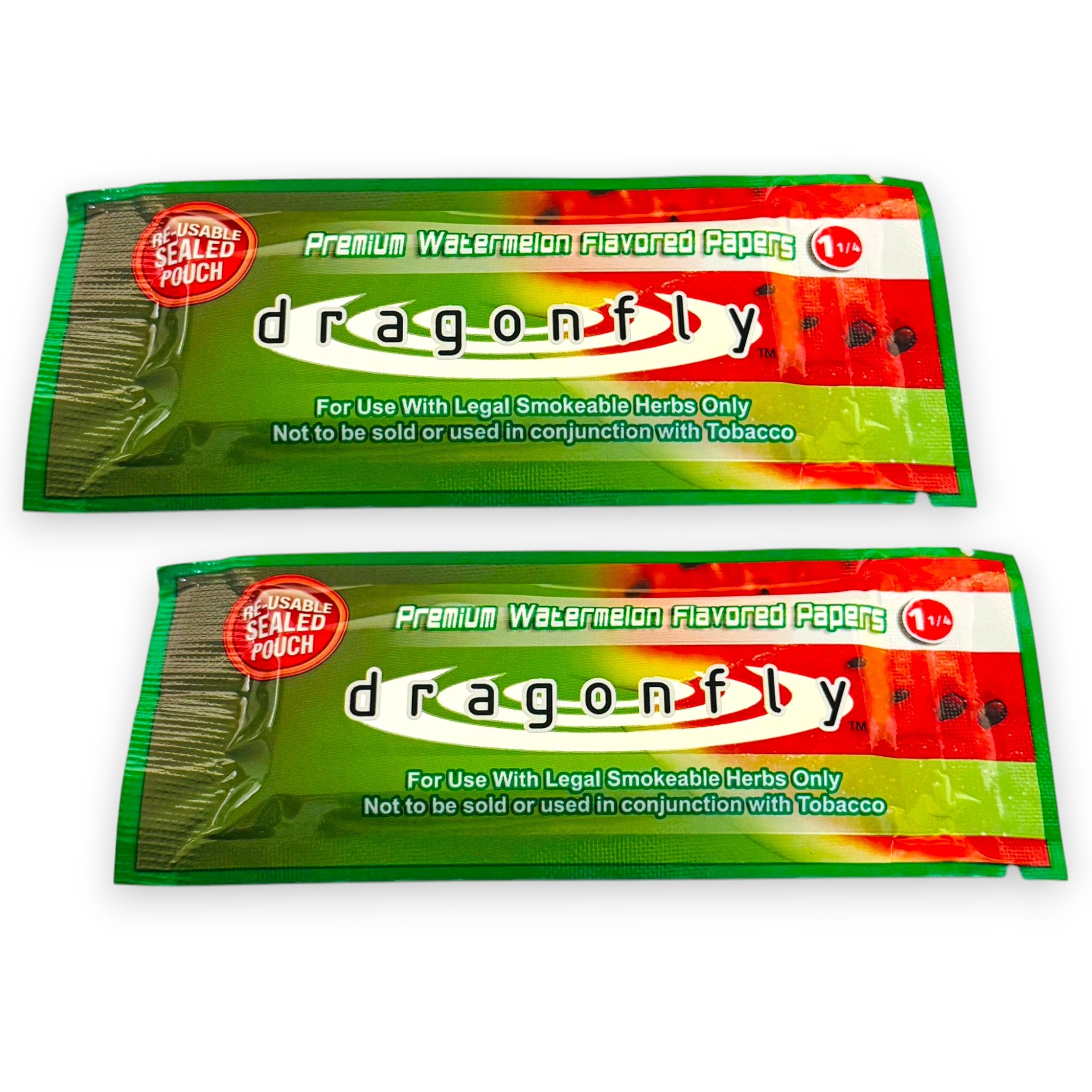 Papers "Juicy Watermelon" Smoking Weed Stoner Longpapers Smoking-Papers Zigarettenpapier Rolling Papers Papier Kingsize Dragonfly