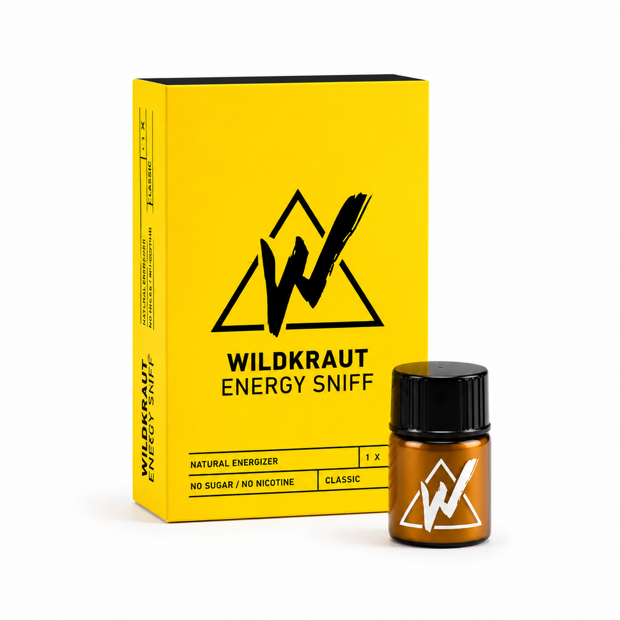 Wildkraut Energy Sniff – Classic - Schnupf dich wach -  Alpenkräuter und natürliches Koffein als ultimative Wachrüttler . -  from DieBallerei