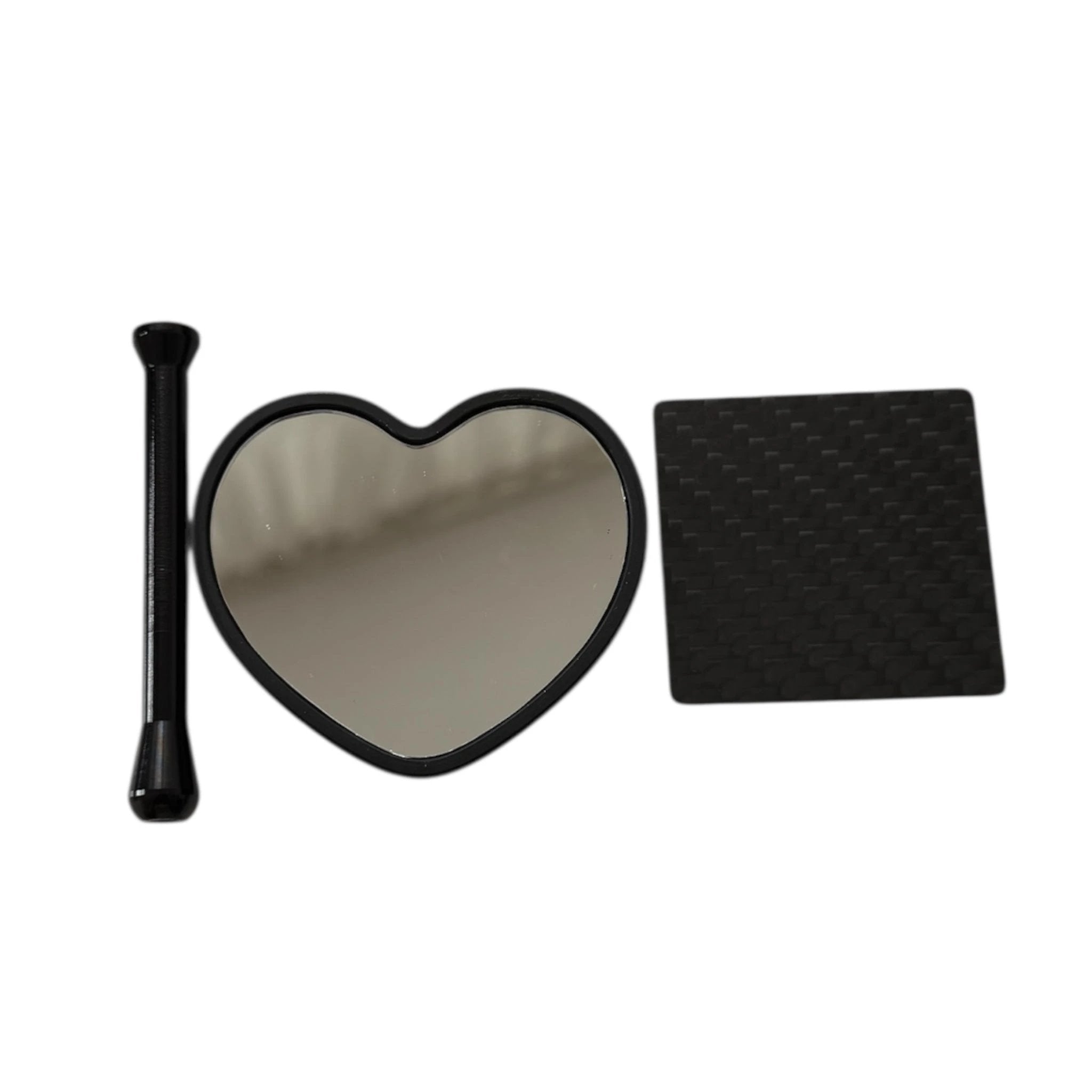 YOU & ME – Spiegelset mit Carbonkarte & Röhrchen - ideal für unterwegs -  from DieBallerei