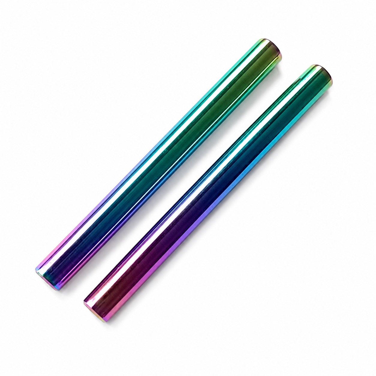 Aluminium trekrietjes – Regenboog, 70 mm
