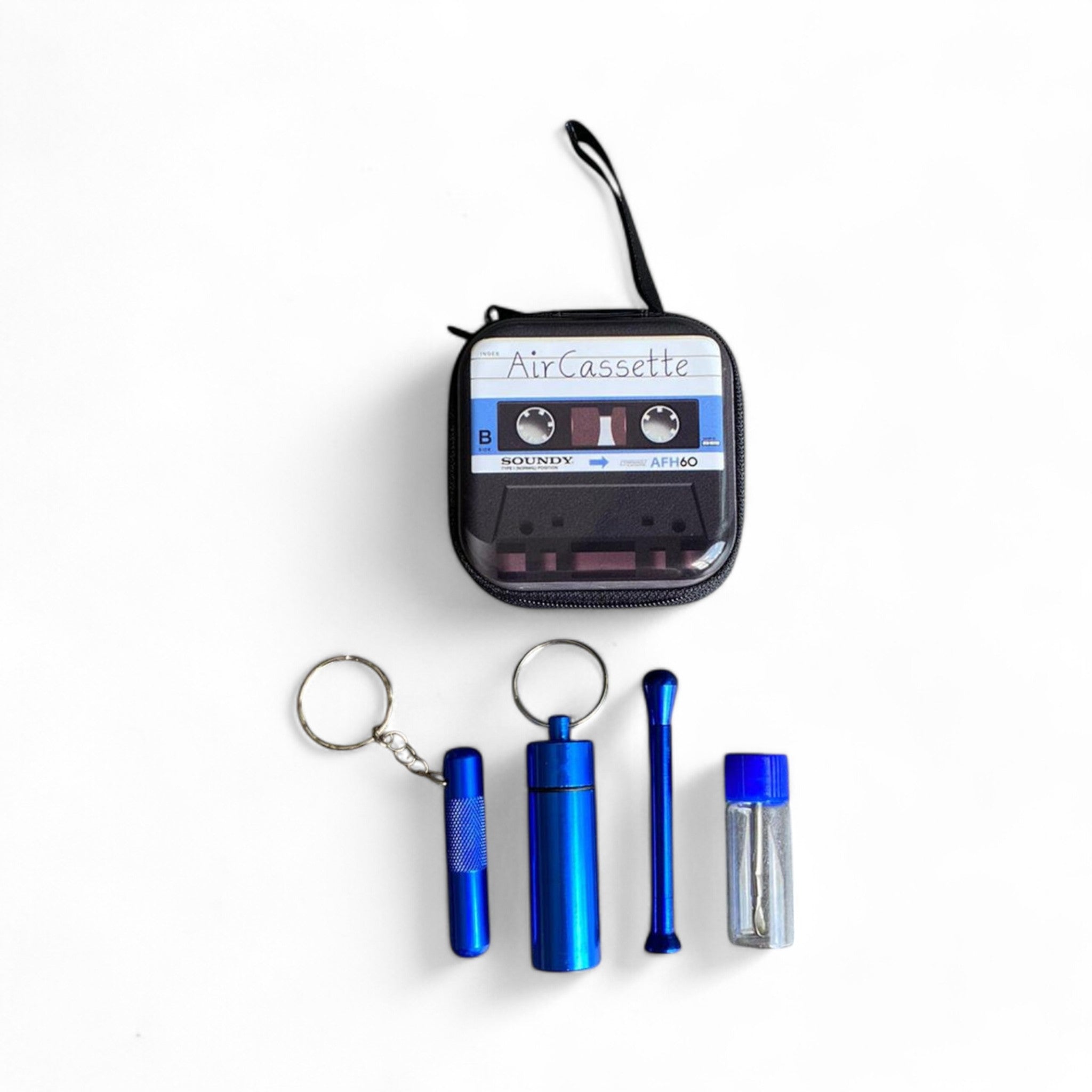 Set "Retro Cassette" – Accessoire stylé au design nostalgique