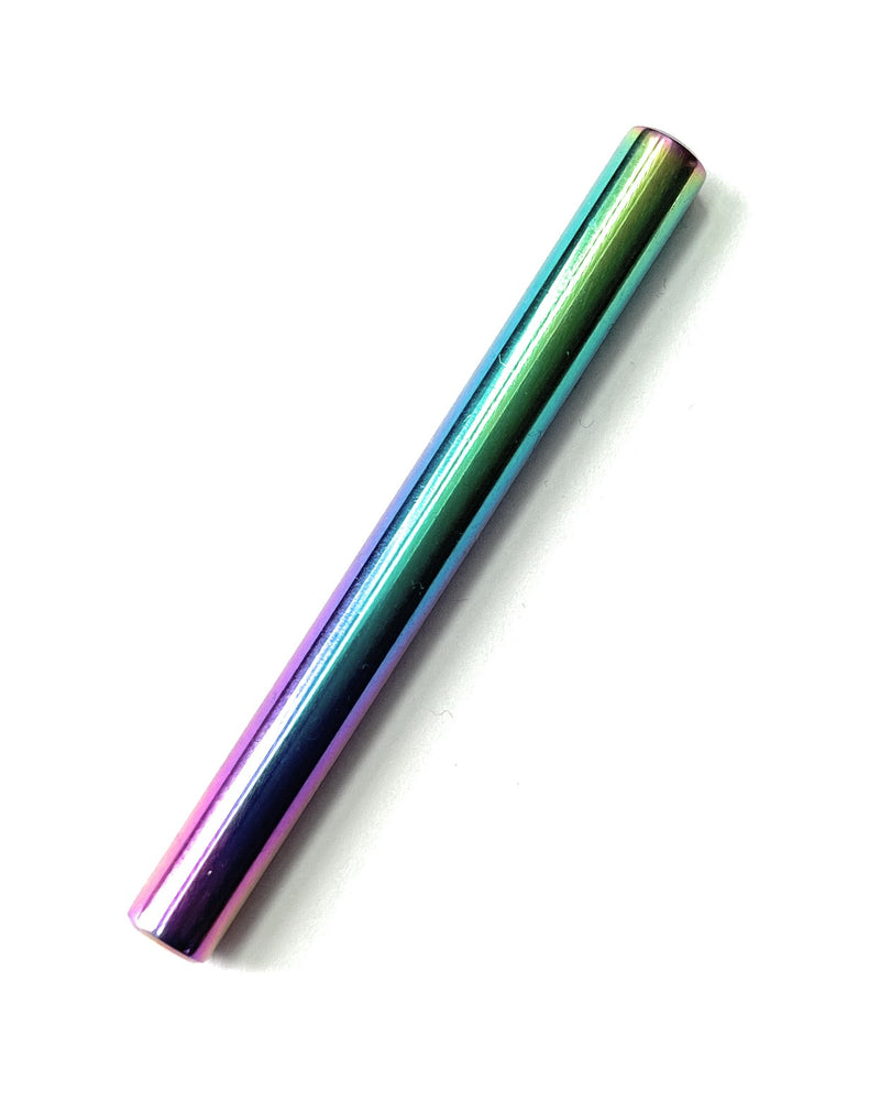 Pull tube made of aluminum - for your snuff tube - in 8 colors - 70mm - stable, light, elegant, noble