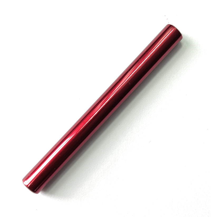 Pull tube made of aluminum - for your snuff tube - in 8 colors - 70mm - stable, light, elegant, noble