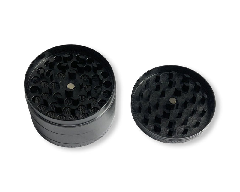 XXL Grinder Black (63mm) 4 Layers Aluminum with Magnet Smoking Grinder