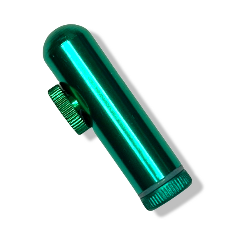 Dispenser individually or in a set: Ultimate snuff dispenser - made of high-quality aluminum with an extra seal and large capacity. Version 4.0V2